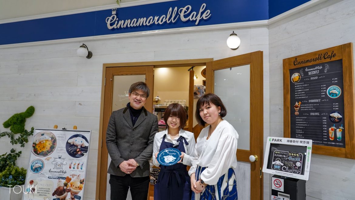 大人気サンリオキャラクターとコラボするカフェの3周年記念グッズに選ばれたオリジナルプレート