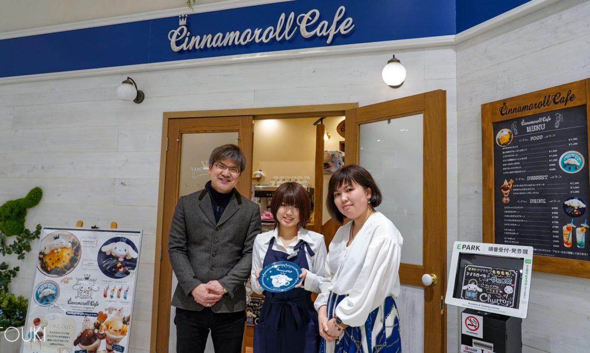 大人気サンリオキャラクターとコラボするカフェの3周年記念グッズに選ばれたオリジナルプレート